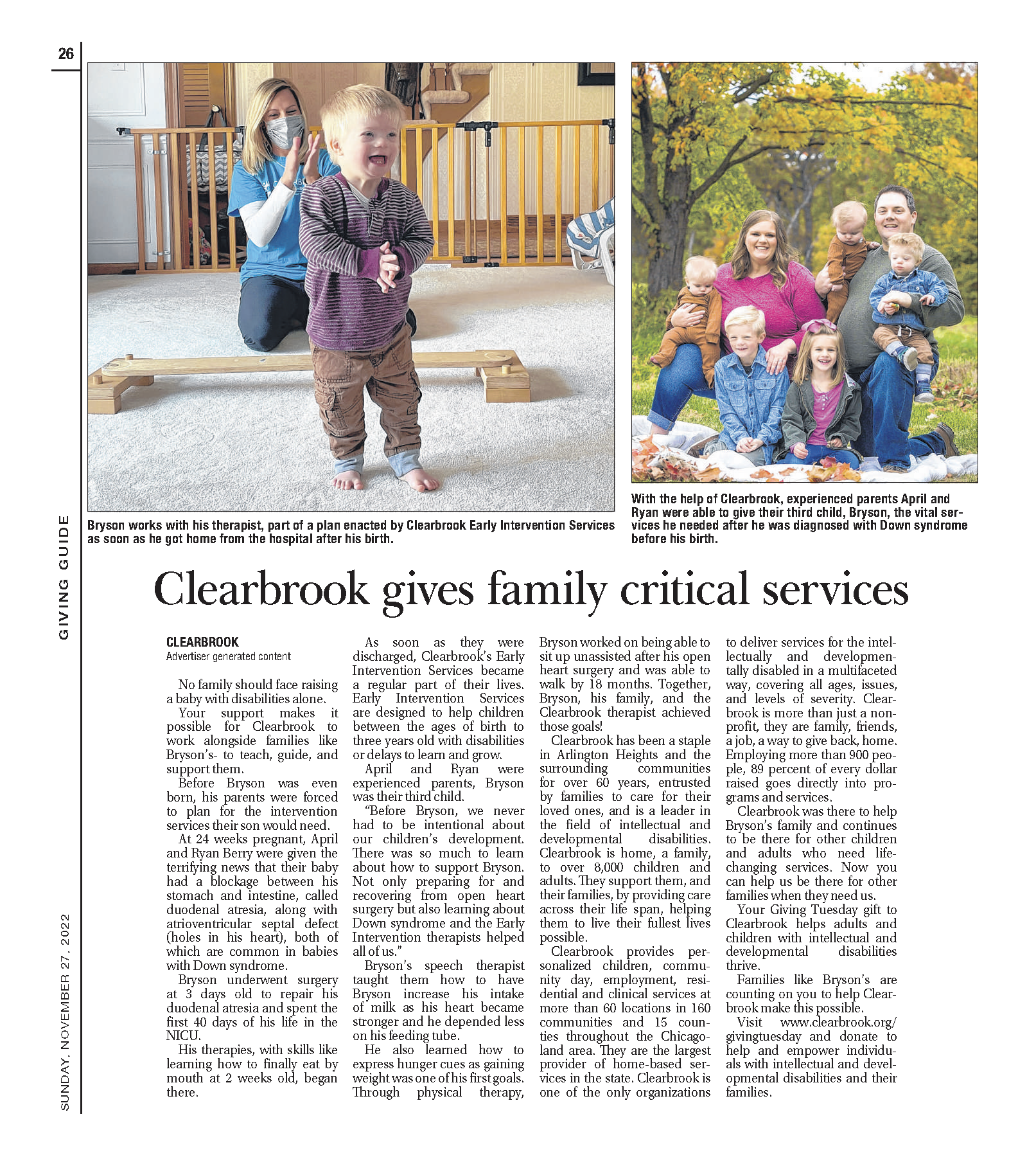 Daily Herald Advertorial